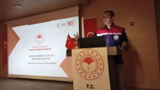 Germencik'te üreticilere yeni destekleme modelleri anlatıldı