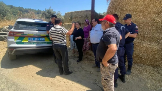 Germencik'teki orman yangını kontrol altına alındı