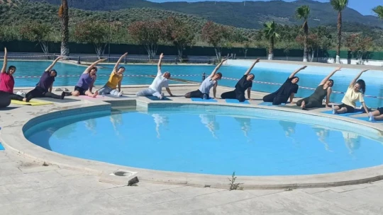 Germencikli kadınlar sporla buluştu