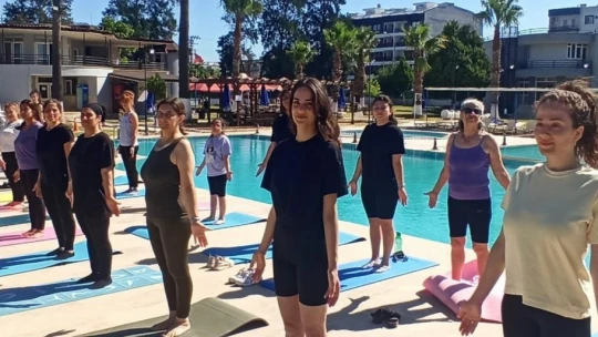 Germencikli kadınlar sporla buluştu