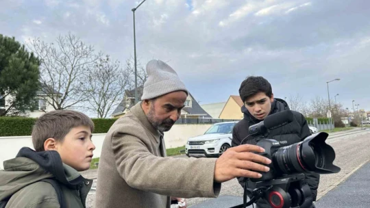 Göçmen çocuklarla çekilen filmin galası Fransa'da yapıldı