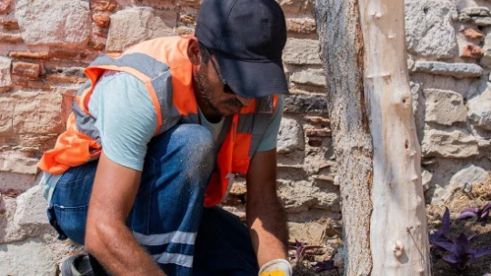 Güvercinada ziyaretçilerini yeni peyzajıyla karşılayacak