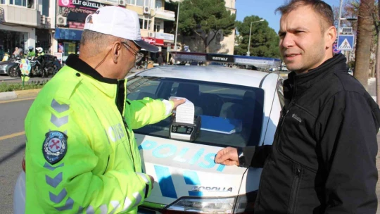 Hatalı sürücüler drone ile tespit edildi