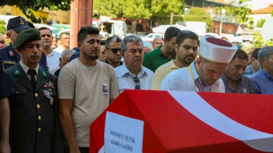 Hayatını kaybeden Kore Gazisi Tetik son yolculuğuna uğurlandı