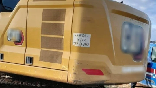 Hazine arazisindeki izinsiz kazıya jandarma baskını