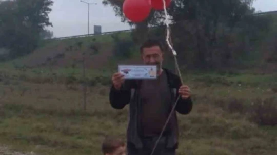 Hediye çekli balonu bulan Aydınlı çobandan örnek davranış