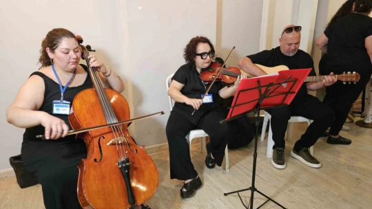 HEM kursiyerlerinin sergisi beğeni topladı