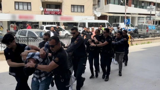 Hesap kavgasında gözaltına alınan 6 şüpheli adliyeye sevk edildi
