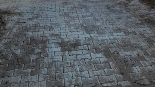 Hisarcık Mahallesi'nde okul yolu yenilendi