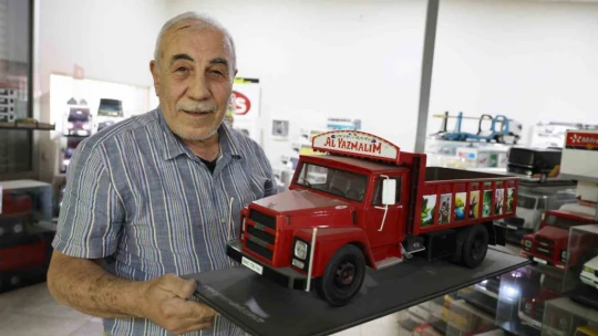 Hobisi ekmek kapısına dönüştü, el yapımı maket araçlar dünyaya açıldı