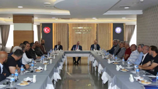 İl Emniyet Müdürü Erdoğan'dan 'Vefa' buluşması