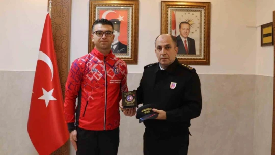 İl Jandarma Komutanı Aldemir, Jandarma Gücü Komutanlığı temsilcilerini ağırladı