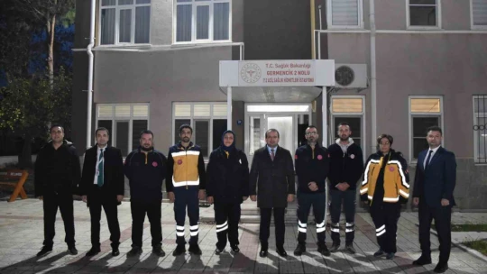İl Sağlık Müdürü Şenkul acil sağlık hizmetleri personeli ile bir araya geldi