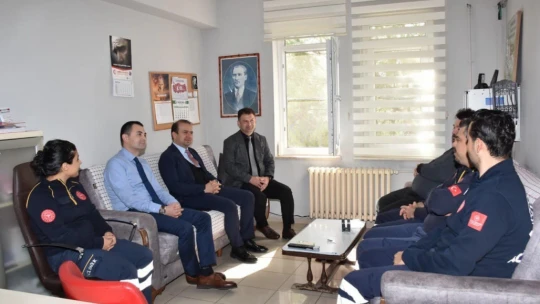 İl Sağlık Müdürü Şenkul Altınkum'daki sağlık çalışmalarını yerinde inceledi