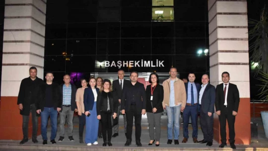 İl Sağlık Müdürü Şenkul personeller ile iftar ve sahur yaptı