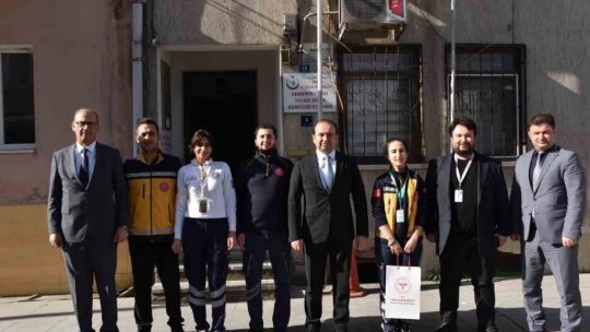 İl Sağlık Müdürü Şenkul, sağlık personellerinin haftasını kutladı