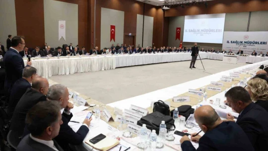 İl Sağlık Müdürü Şenkul, sağlık hizmetlerinin değerlendirildiği toplantıya katıldı