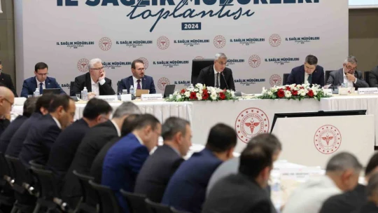 İl Sağlık Müdürü Şenkul, sağlık hizmetlerinin değerlendirildiği toplantıya katıldı