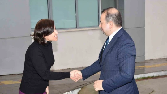 İl Sağlık Müdürü Şenkul, Söke'deki hastanede incelemelerde bulundu