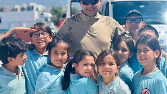 İlkokul öğrencilerine jandarma tanıtıldı