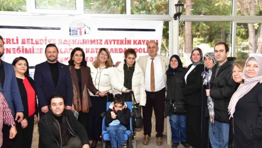 İncirliova Belediyesi'nden engelliler için anlamlı etkinlik