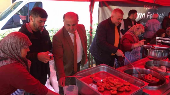 İncirliova Belediyesi'nden lokma hayrı