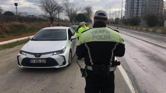 İncirliova'da 850 araç denetlendi