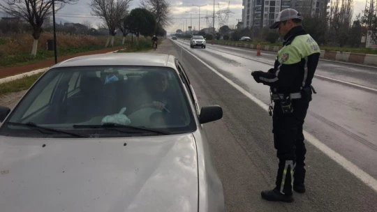 İncirliova'da 850 araç denetlendi