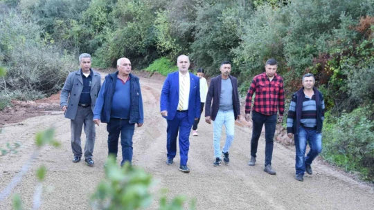 İncirliova'da Arzular Mahallesi yeni yoluna kavuşuyor