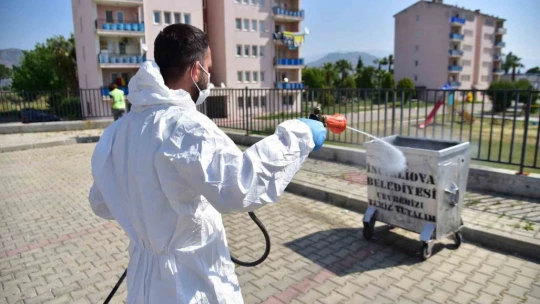 İncirliova'da ekipler halk sağlığı için sahada