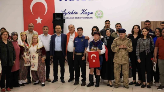 İncirliova'da engelli gençler için asker kınası