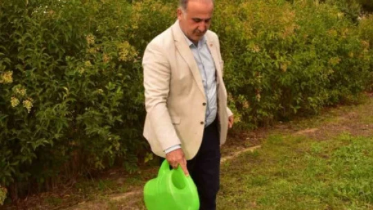 İncirliova'da fidanlar toprakla buluştu