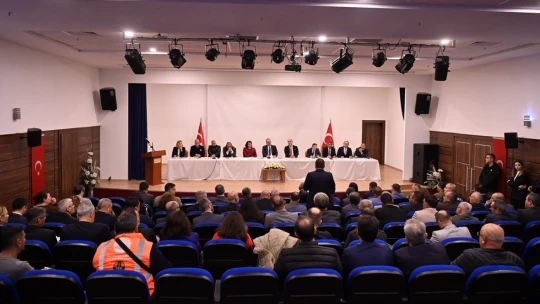 İncirliova'da muhtarlar toplantısı gerçekleştirildi