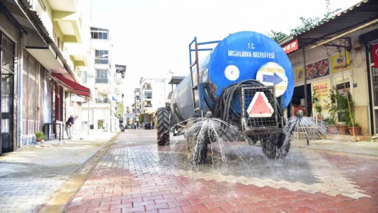 İncirliova'da yol çalışmaları aralıksız sürüyor