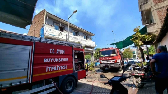 İncirliova'daki yangın korkuttu