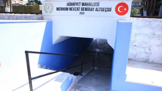 İncirliova Hacı Nevzat Demiray Altgeçidi hizmete girdi