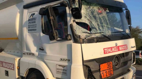 İşçi minibüsü devrildi: 11 yaralı