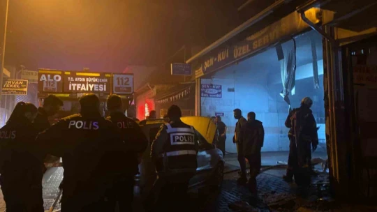 Isınmak için yakılan ateş söndürülmeyince yangın çıktı
