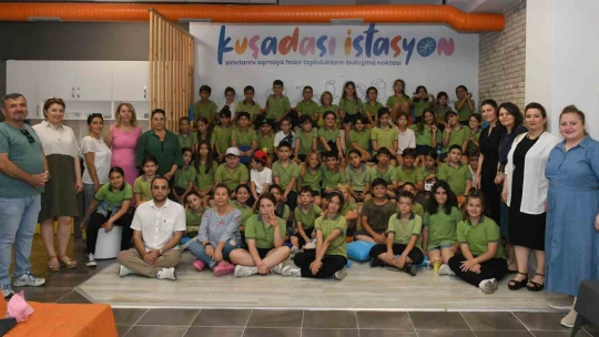 İstasyon Kuşadası Topluluk Merkezi'nin kapıları çevre farkındalığına açıldı