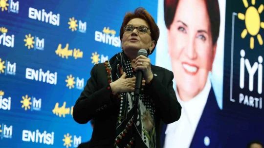 İYİ Parti Genel Başkanı Akşener: 'İspatlarsanız politikayı bırakırım'