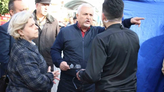 İYİ Parti'nin aday tanıtım toplantısı öncesinde gerginlik