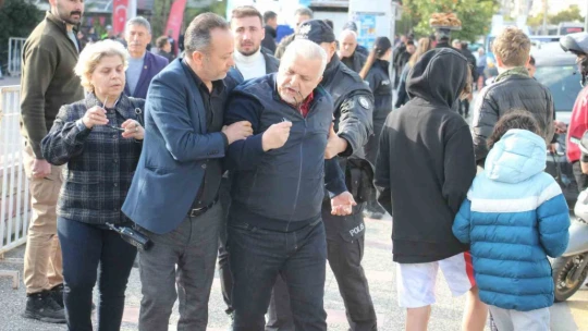 İYİ Parti'nin aday tanıtım toplantısı öncesinde gerginlik