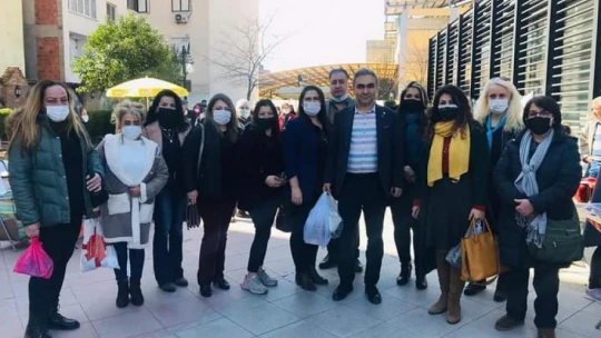 İYİ Partili kadınlardan emekçi kadınlara tam destek