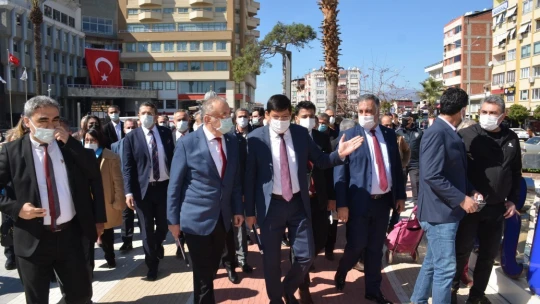 İYİ Partili Tatlıoğlu'ndan Başkan Özcan'a ziyaret