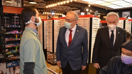 İYİ Partili Tatlıoğlu'ndan Başkan Özcan'a ziyaret