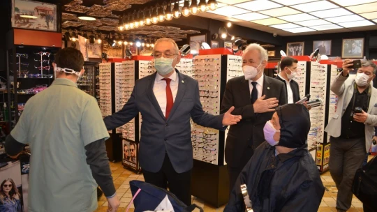İYİ Partili Tatlıoğlu'ndan Başkan Özcan'a ziyaret