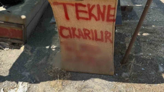 İzinsiz tekne turunu Jandarma sonlandırdı