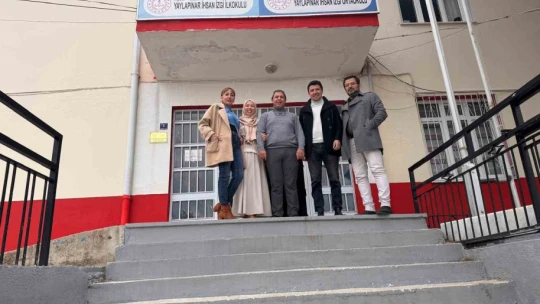 İzmirli hayırseverden Nazilli'deki okula bilgisayar desteği