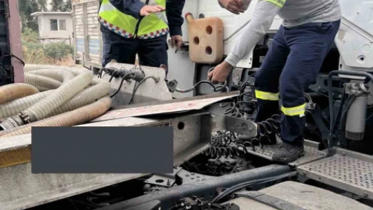 Jandarma 55 aracın trafiğe uygunluğunu denetledi
