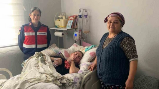 Jandarma'dan engelli vatandaşların yanında